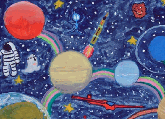 蓝色金国际美术